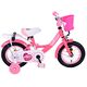 Volare Ashley Kinderfiets - Meisjes - 12 inch - Rood/Roze