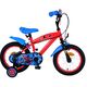 Ultimate Spider-Man Kinderfiets - Jongens - 14 inch - Blauw/Rood - Twee handremmen
