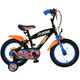 Hot Wheels Kids Bike - Boys - 14 inch - Black Orange Blue