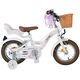 Volare Blossom Kinderfiets - Meisjes - 12 inch - Wit - Twee handremmen