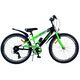 Volare Sportivo Kinderfiets - Jongens - 24 inch - 7 Speed - Zwart Groen
