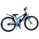 Volare Sportivo Kinderfiets - Jongens - 24 inch - Zwart Blauw - Twee Handremmen
